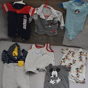 Lot 3-6 Month Baby Boy (7 Pieces)